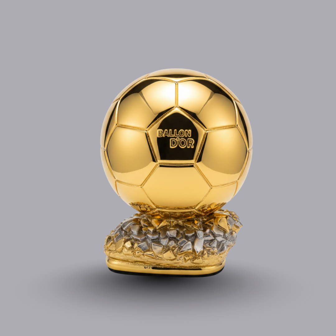 Golden Football Trophy – Handheld Size