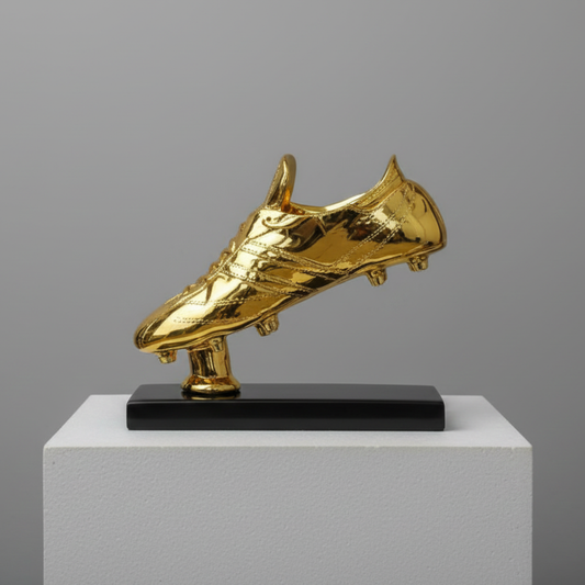 Premium Golden Soccer Boot Trophy